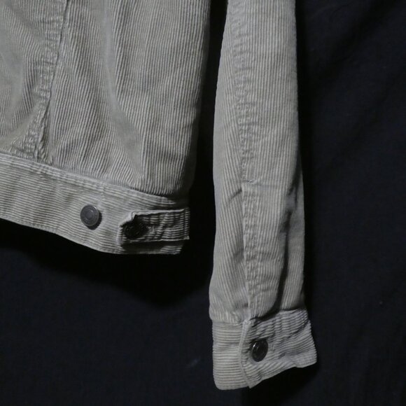 OLD NAVY | large | Button-Up Front Collared Corduroy Jacket | Sherpa Lined | EUC - Picture 12 of 14